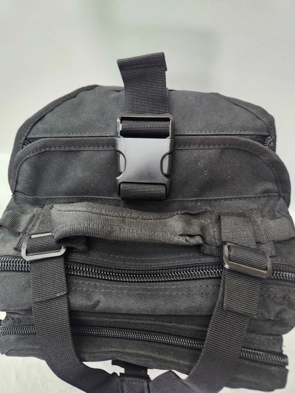 Black Tactical Sling Bag for Men - Rugged Everyday Carry